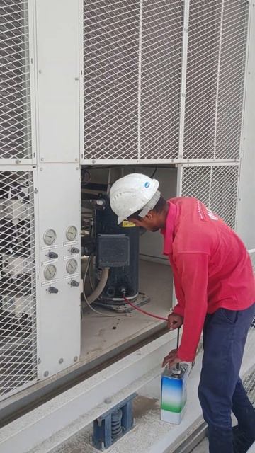 HVAC Compressor oil charge run condition. смотреть онлайн