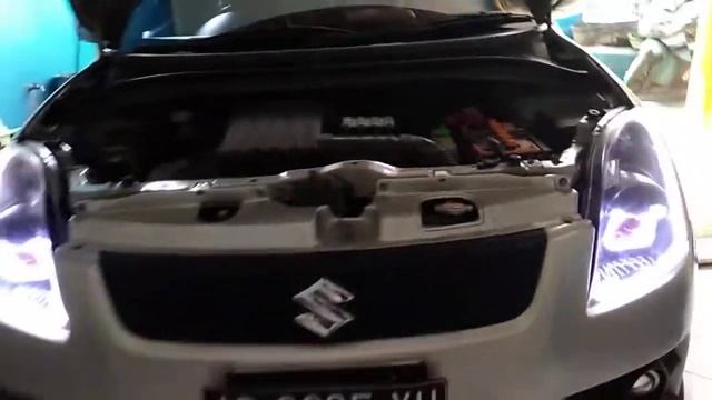 Suzuki Swift Custome Projector HID 55watt Fast Start, Alis 2 Warna смотреть онлайн