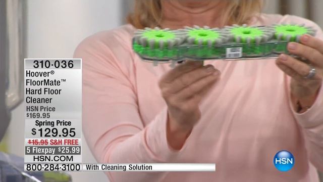 Hoover FloorMate Hard Floor Cleaner with Solution смотреть онлайн
