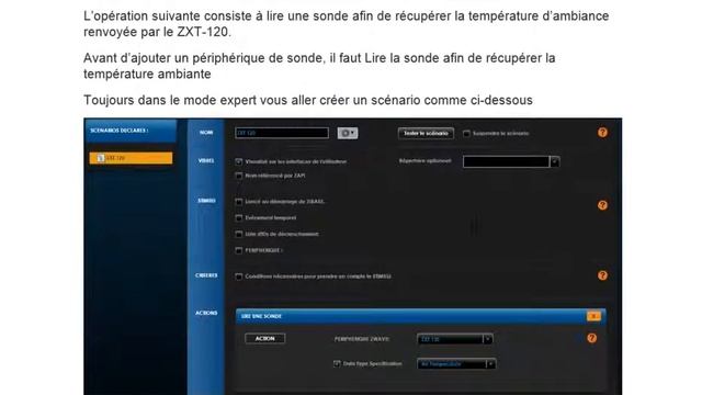 Association ZXT 120 avec Zibase смотреть онлайн
