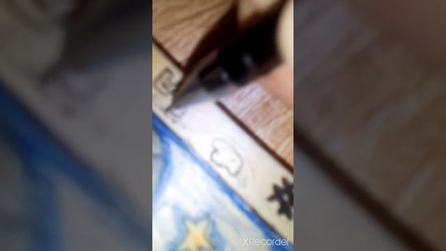 доресовала рисунок про космос♡ на доске■ смотреть онлайн