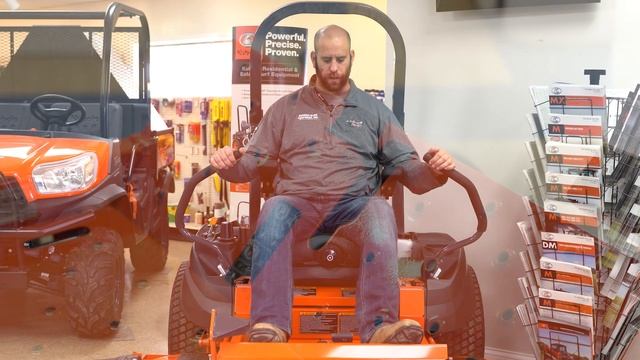 Kubota Z422 Zero Turn Mower смотреть онлайн