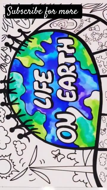We Are Pro Planet People Drawing/lifestyle for environment drawing #shorts смотреть онлайн
