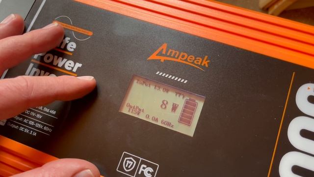 Setup a Pure Sine Inverter For Your Solar Project- Ampeak Inverter Test смотреть онлайн