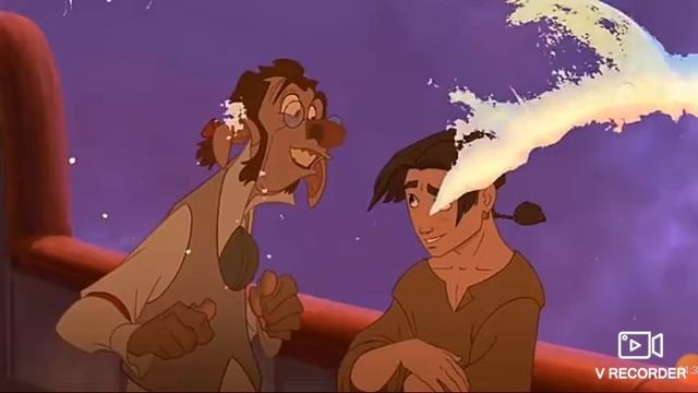 MÚSICA ESTOU AQUI DE PLANETA DO TESOURO ANIMAÇÃO DA DISNEY!