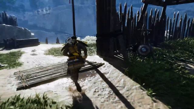 Прохождение Ghost of Tsushima(ПризракЦусимы) - Часть 22 : Рыбацкая деревня Кэти * PS4 PRO смотреть онлайн