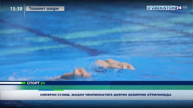Sinxron Suzish. Jahon Chempionatiga Qizg‘in Hozirlik Ko‘rilmoqda
