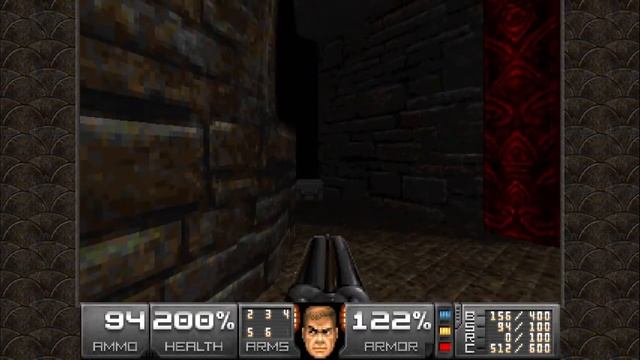 DOOM 2 - Back to Saturn X 2 (Map 14: Skeleton Limeade): Ultra Violence 100% смотреть онлайн