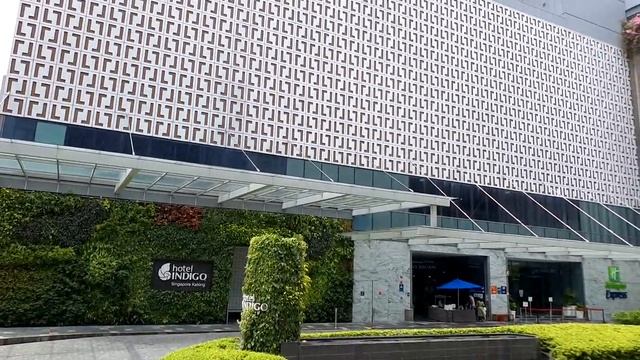 The Indigo Hotel's Facade