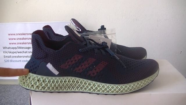 SNS x Adidas Consortium 4D B96533 from sneakersnet.ru смотреть онлайн