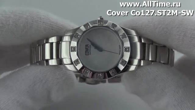 Женские наручные швейцарские часы Cover Co127.ST2M-SW смотреть онлайн