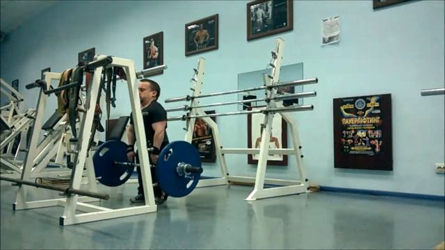Barbell Shrug from the dwarf Шраги 42kg own weight 43 kg смотреть онлайн