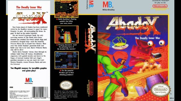 ABADOX: THE DEADLY INNER WAR. NATSUME. 1989. NES