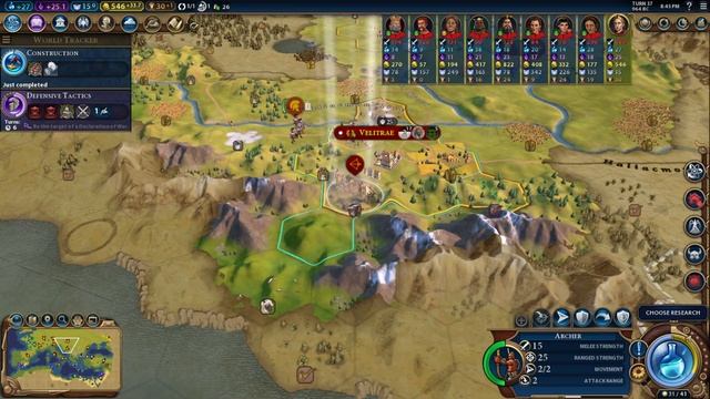 Holding the Line in Caesar's Civ 6 Challenge 03 смотреть онлайн