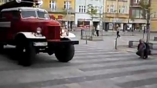 ZIL 157 fire truck ЗИЛ 157 пожарная машина смотреть онлайн