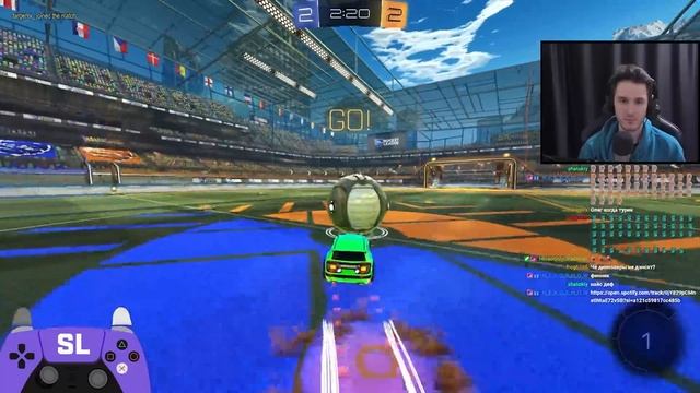 Это ЛУЧШАЯ СТРАТЕГИЯ Против ЧЕМПОВ в 1х1 в ROCKET LEAGUE смотреть онлайн