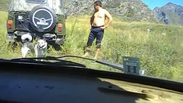 Ралли на Горном Алтае!часть 3, водные приграды нашими глазами!! смотреть онлайн