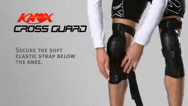 Knox Knee Cross Guards - Knox - Planet Knox Store.flv