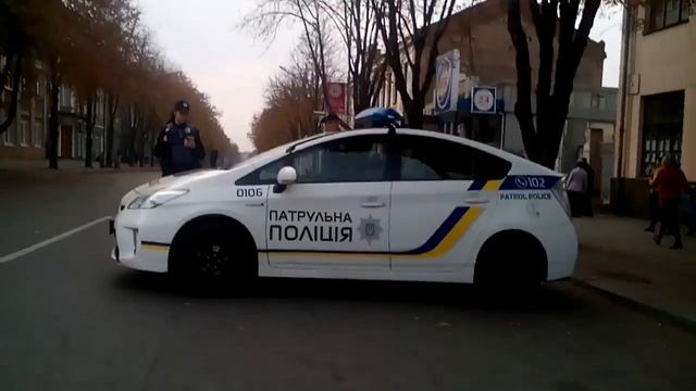 Полиция Кривого Рога 20.10.- проспект Почтовый. смотреть онлайн