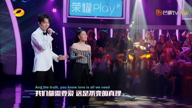 Димаш / Dimash & Tia Rey 《 We Are The World 》 Chinese Bridge 2018 смотреть онлайн