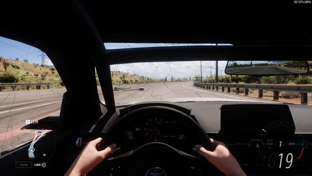 Driving 350 KM/H Toyota GR Supra on logest road | Forza Horizon 5 | 4K 100fps смотреть онлайн