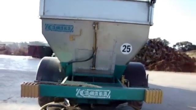 Fertilize Spreader CAMARA - 9-10 Tons - Stainless Steel - w/ weight scale - [Componatura's demo] смотреть онлайн