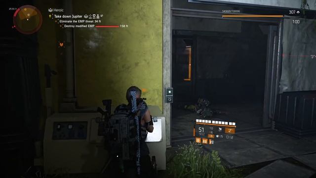 The Division® 2: Jupiter Manhunt, Heroic Solo Flawless (0 Deaths) PT. 1