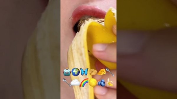 asmr 30 MINUTES EMOJI FOOD CHALLENGE (SATISFYING & RELAXING) 이모지 먹방 eating sounds