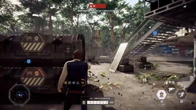 Star wars battlefront 2 - assalto galáctico Yavin 4 sem comentário dublado PT-BR смотреть онлайн