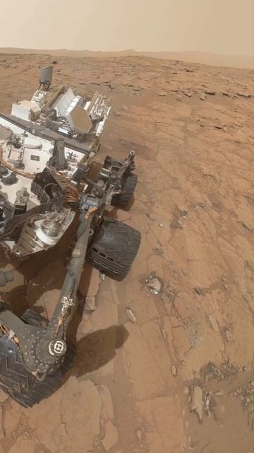 Mars - Curiosity at John Klein - sols 177 & 270 #shorts смотреть онлайн