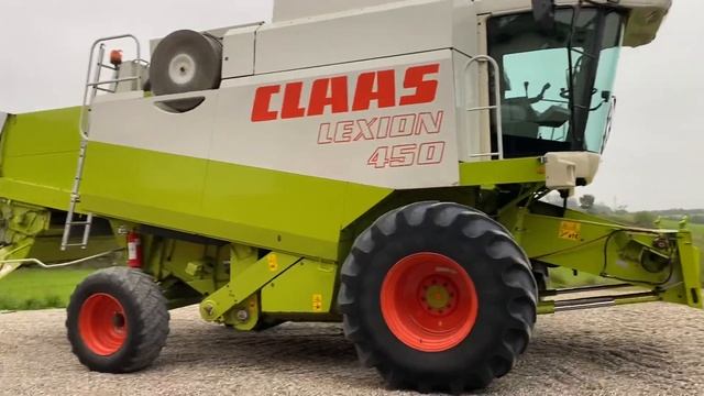 Claas Lexion 450 Thorup Maskinhandel смотреть онлайн