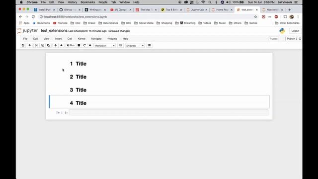 Jupyter Extensions Tutorial смотреть онлайн