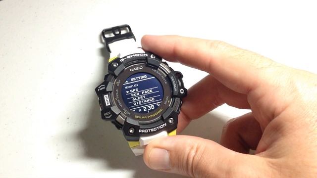 Casio G-Shock (GBD-H1000-1A7) | GPS Options (for Running) смотреть онлайн