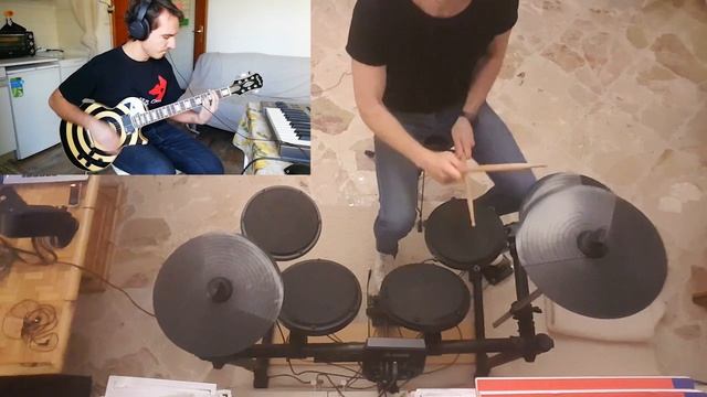 From Yesterday 30 Seconds to Mars Cover HD (Drum, Guitars and Synth) смотреть онлайн