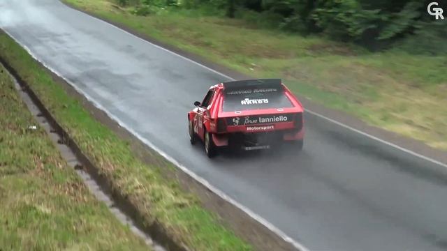 Monster Lancia Delta S4 Wolsfelder Hillclimb 2022 ! [HD] смотреть онлайн