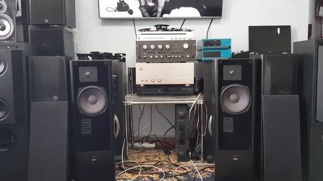 Mb Quart 350s & Preamplifier Technics Su-9600 + Amp Luxman M 383 Test