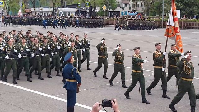 П А Р А Д . 79 годовщина Победы в В О В . Г . Уссурийск . смотреть онлайн
