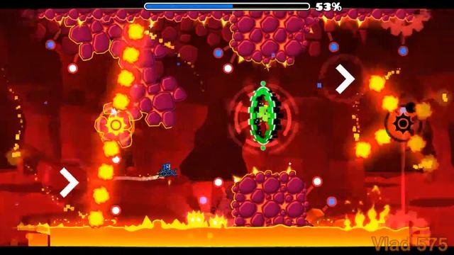 Geometry Dash - Fingerdash 100% (3 coins) смотреть онлайн