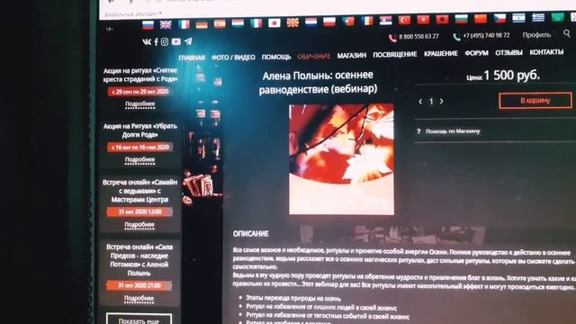 Отзыв о Вебинаре Алены Полынь "Осеннее Равноденствие" смотреть онлайн