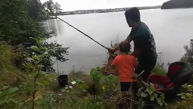 Вот то самое счастье  рыбака..