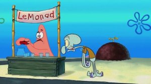 Sponge bob / black lemonade