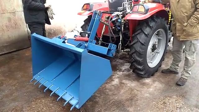 Универсальный задненавесной думпер-ковш Landformer