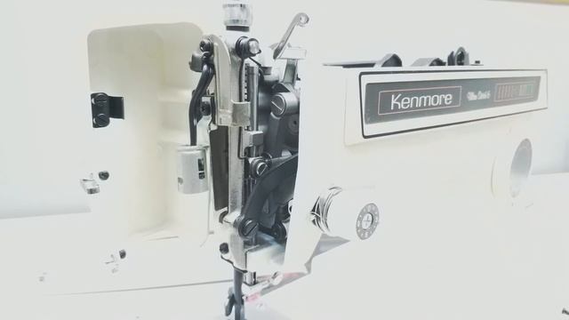 KENMORE 158 SERIES SEWING MACHINE CLEAN & OIL DEMONSTRATION смотреть онлайн