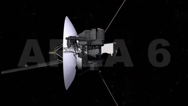 Flyby Of Voyager Spacecraft On Its Final Approach Toward Neptune