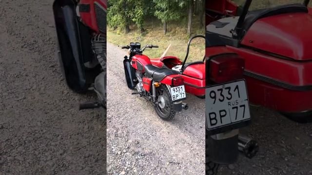 Иж планета 5 89г мой мотоцикл с пробегом 5430км