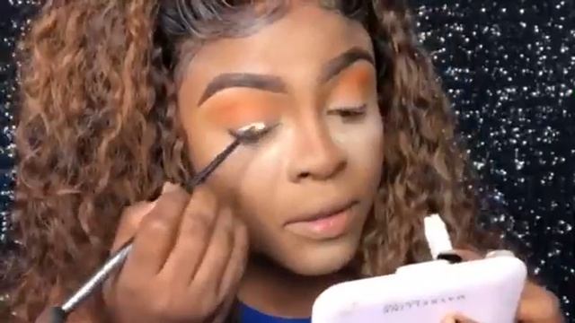FULL FACE MAKEUP/ YELLOW EYESHADOW/ MAKEUP TUTORIAL смотреть онлайн