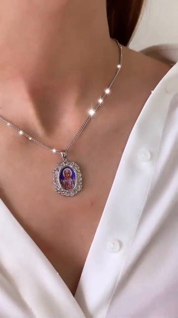 Комплект Иконка Матрона + цепочка 60см в подарок. смотреть онлайн