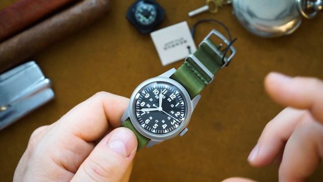 BENRUS DTU-2A/P Vietnam Field Watch Swiss Automatic 39mm US Military MIL-SPEC Field Watch Under $60