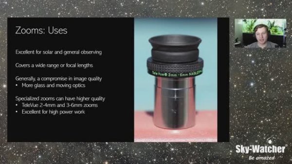 Виды окуляров Sky-Watcher | Sky-Watcher – видеообзор