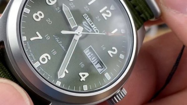 Seiko srpg33 New 5 Sports field watch